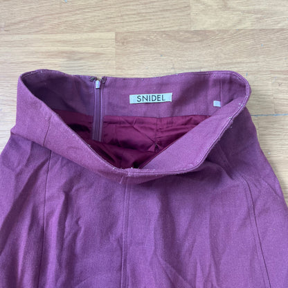 Jupe mi-longue violette - Snidel - Taille S by DARCY