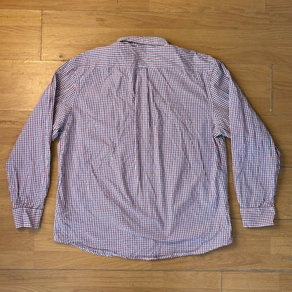 Chemise à carreaux rouge bleu blanc - Taille XL