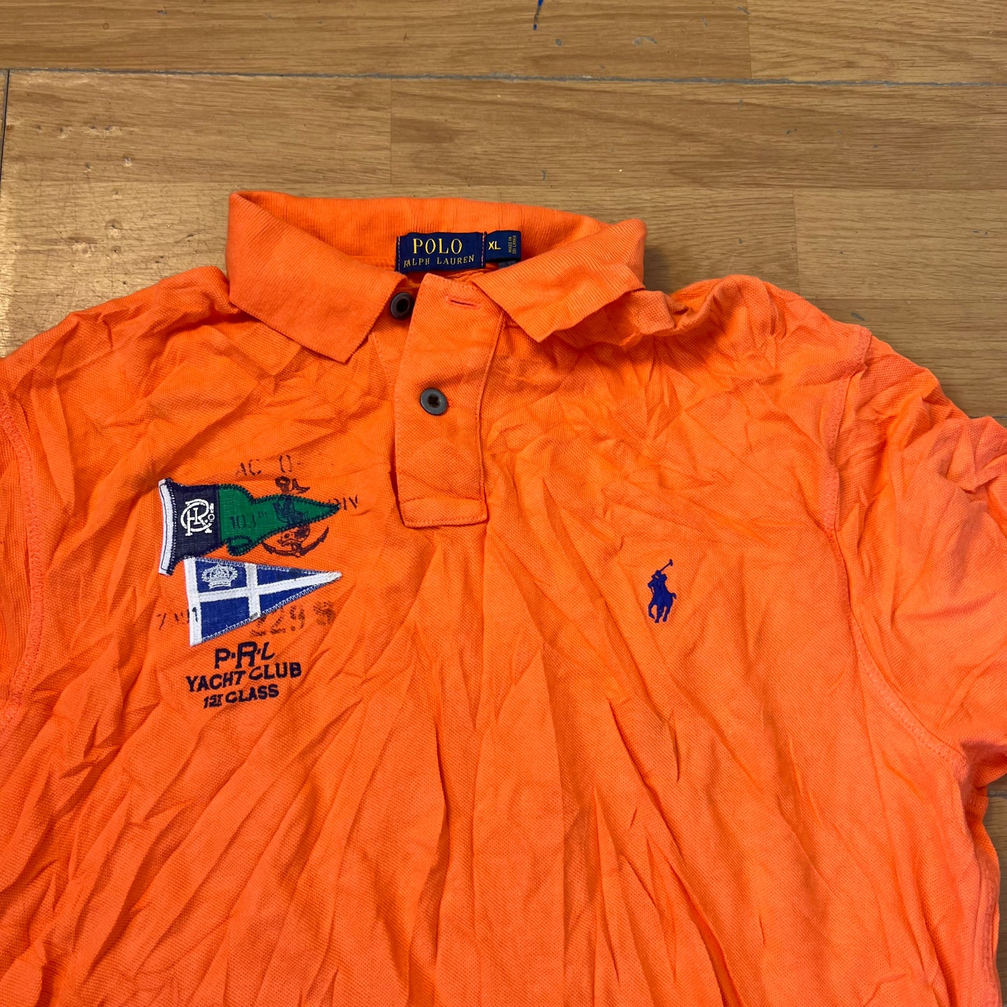 Polo orange - Ralph Lauren - Taille XL