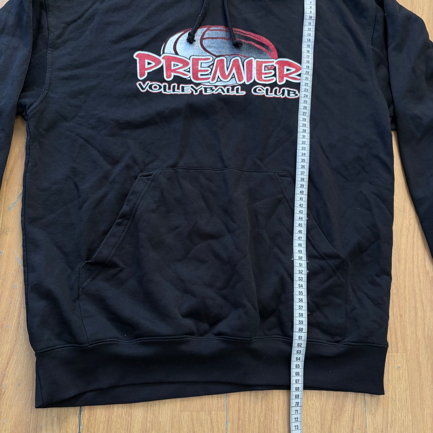 Hoodie noir volleyball - Taille M