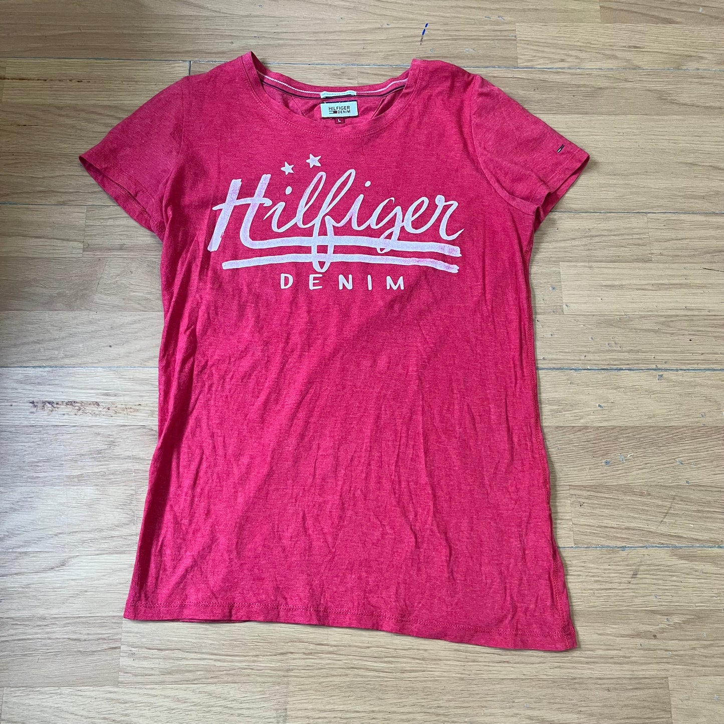 T-shirt Tommy Hilfiger rouge – Taille L