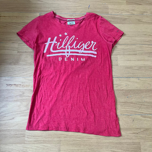 T-shirt Tommy Hilfiger rouge – Taille L