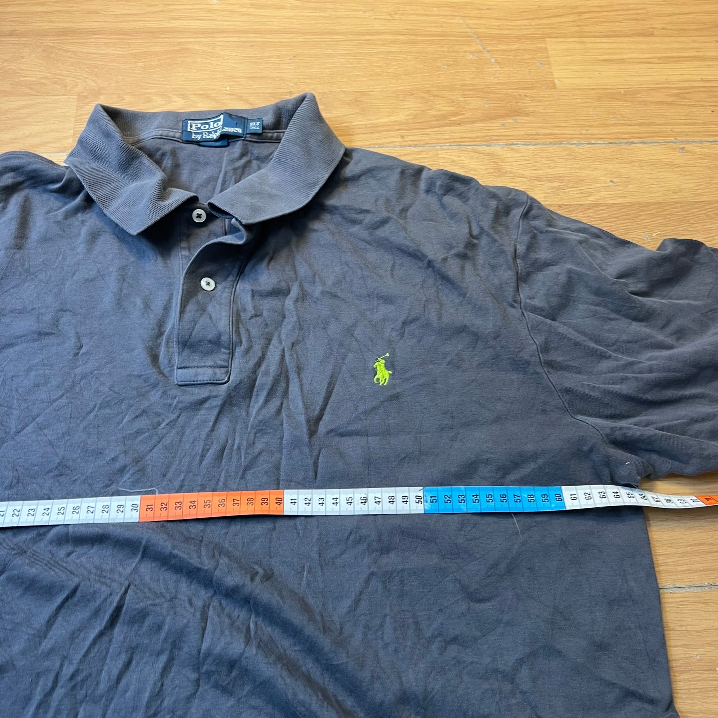 Polo gris - Ralph Lauren - Taille XL Tall