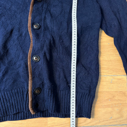 Cardigan en laine bleu marine - Tommy Hilfiger - Taille XL