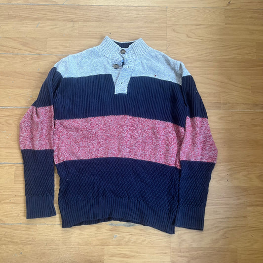 Pull Tommy Hilfiger multicolore – Taille L