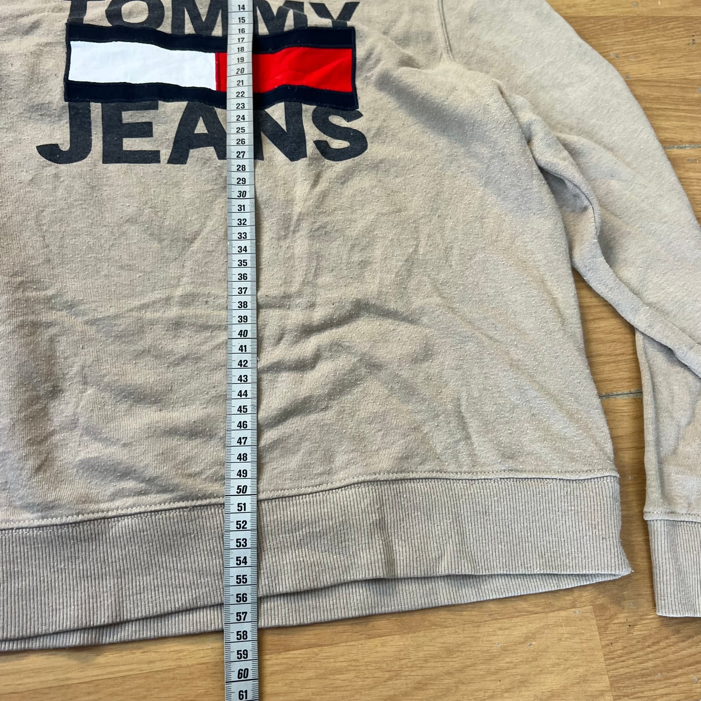 Sweat marron clair - Tommy Hilfiger - Taille S