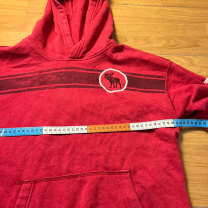 Sweat à capuche rouge - Abercrombie & Fitch (enfant) - Taille 15/16