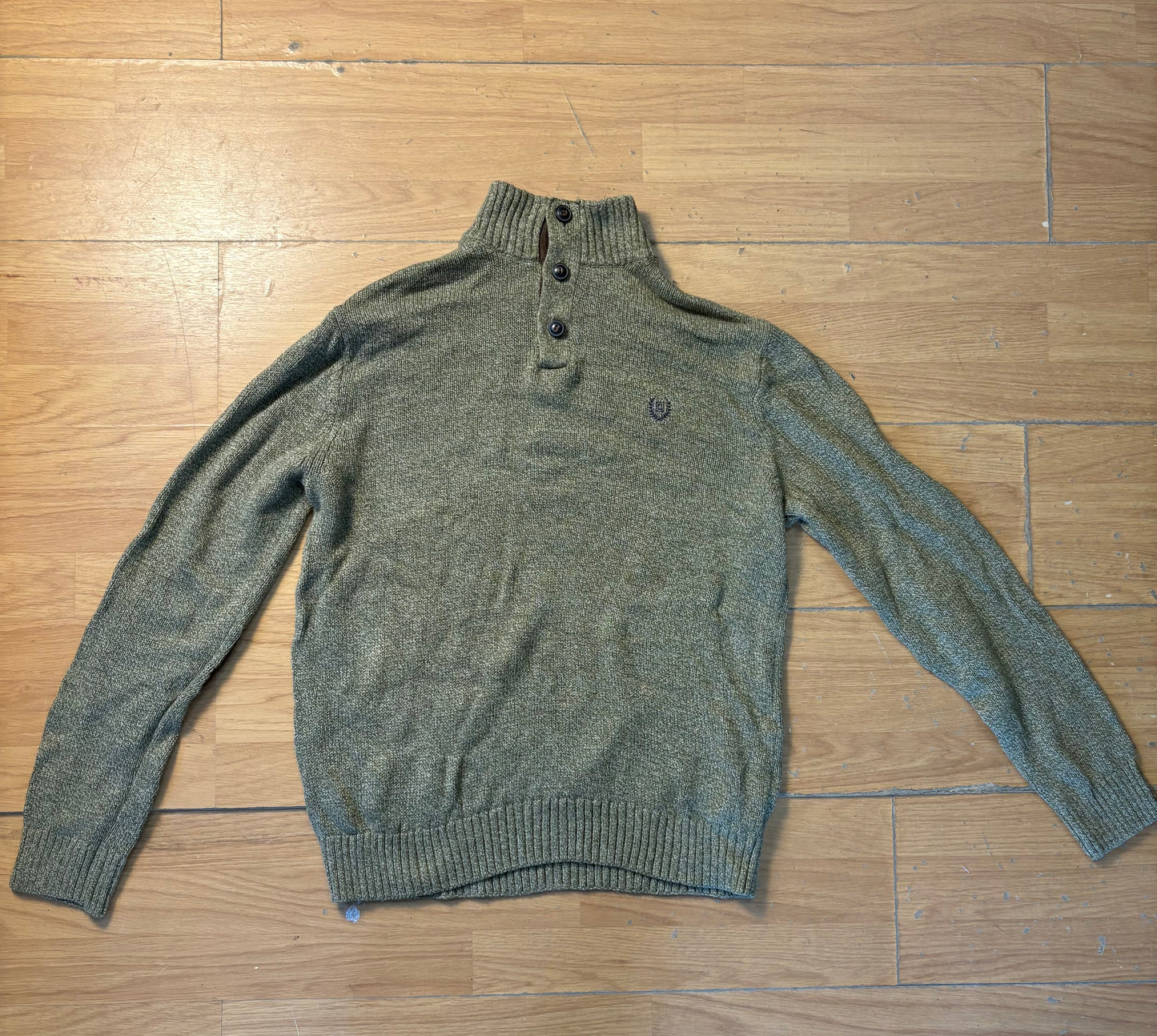 Pull en maille vert - Chaps - Taille M