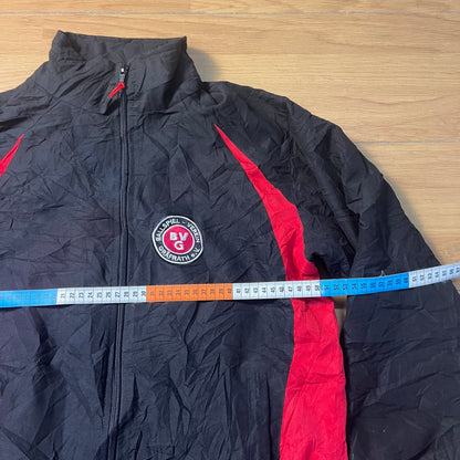 Veste coupe-vent noir et rouge - Taille S