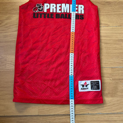 Débardeur réversible style basketball rouge et blanc - Taille S