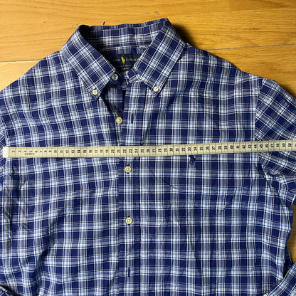 Chemise bleue et blanche Ralph Lauren – Taille – L
