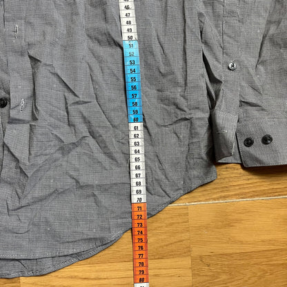Chemise Calvin Klein grise slim – Taille L