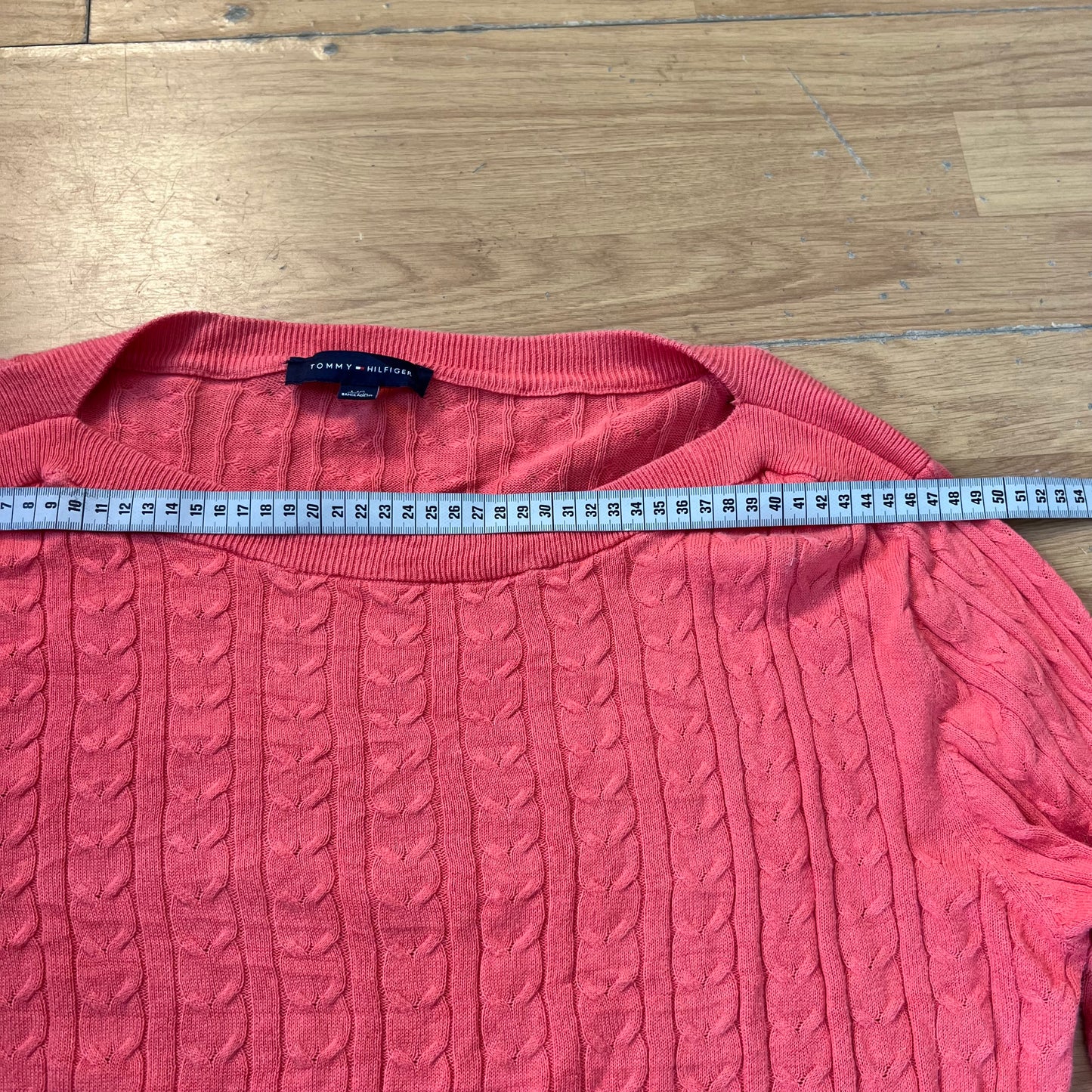 Pull rose - Tommy Hilfiger - Taille L
