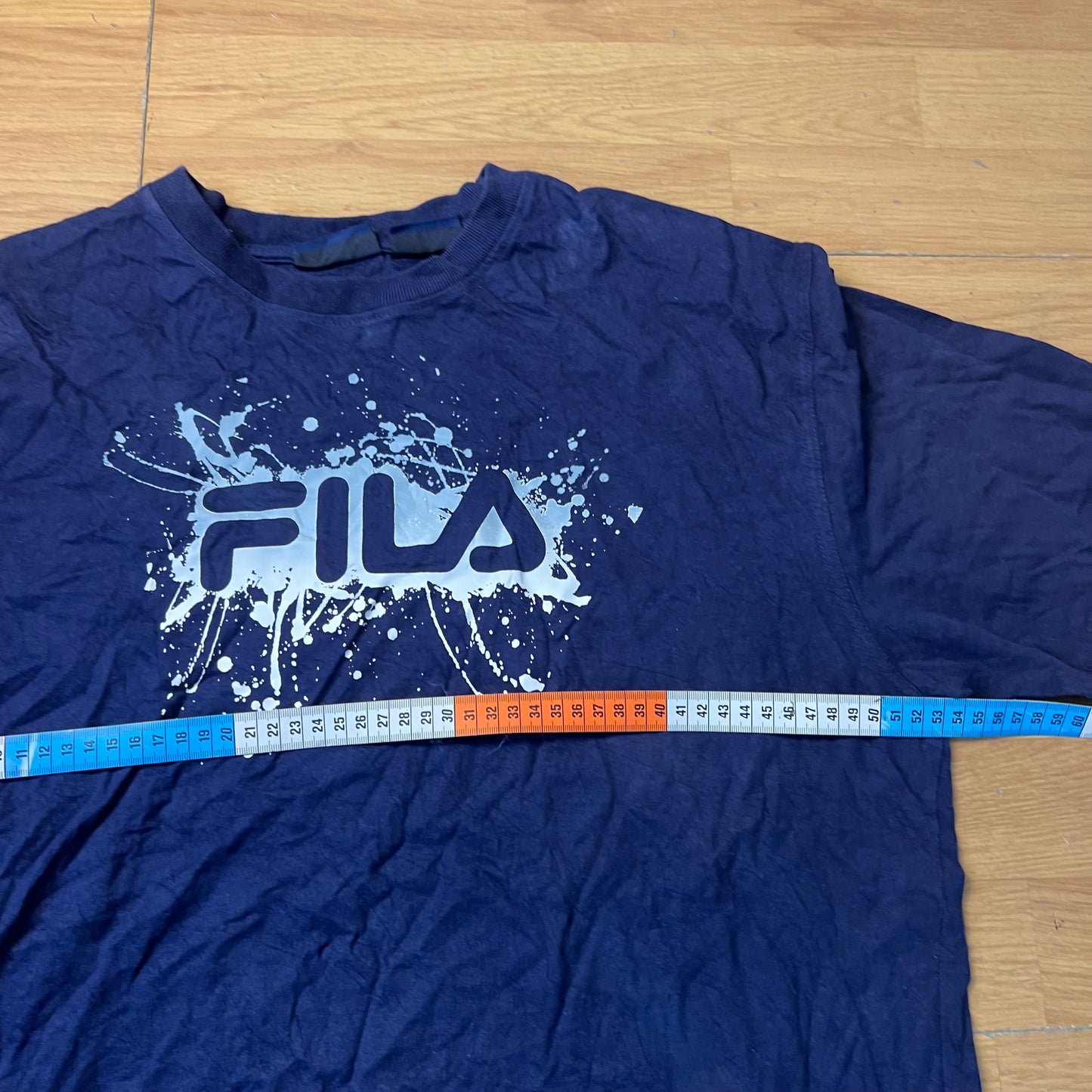 T-shirt bleu foncé - Fila - Taille L