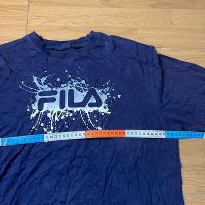 T-shirt bleu foncé - Fila - Taille L