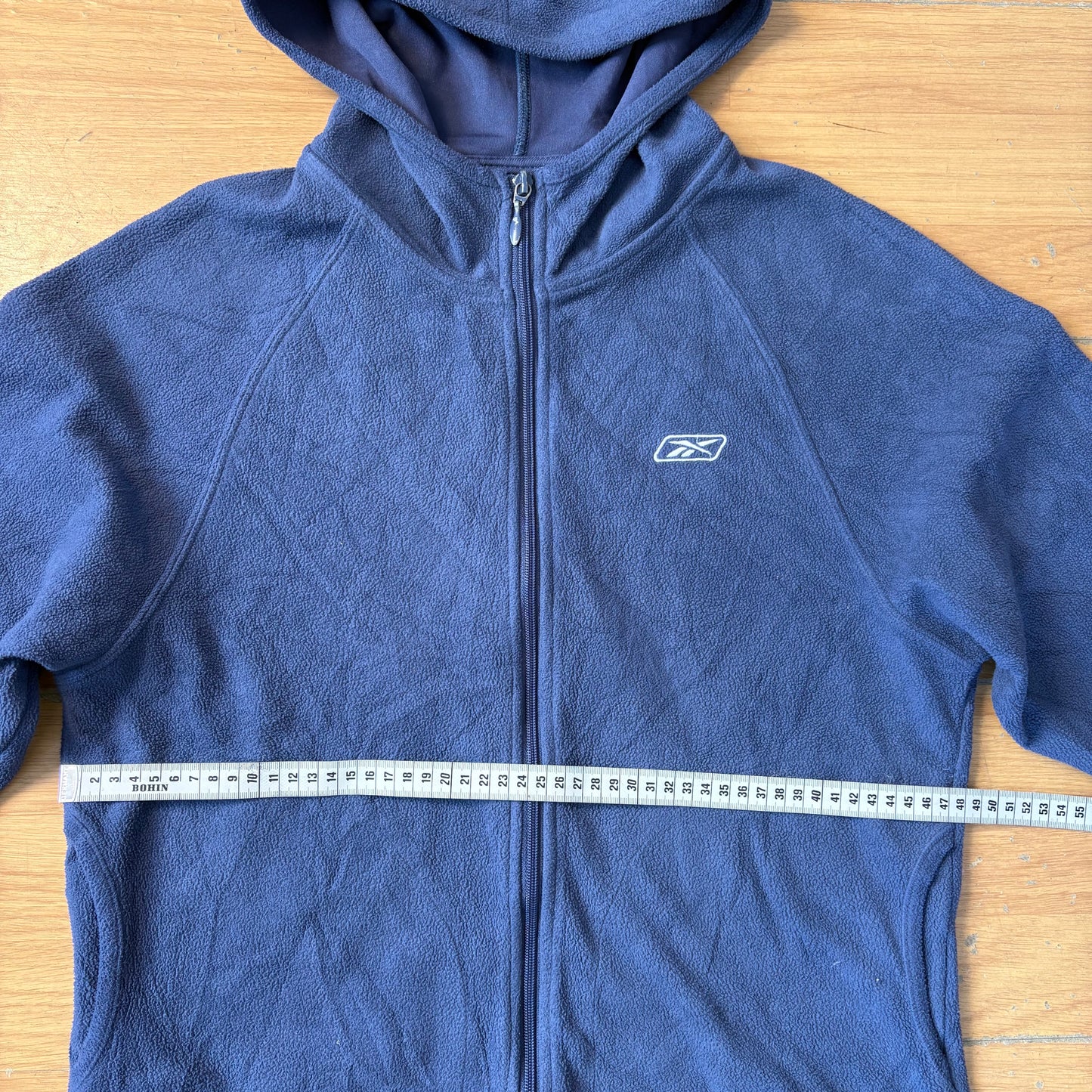 Hoodie zippé bleu - Reebok - Taille XL youth