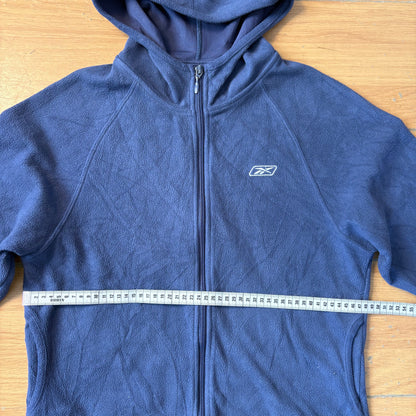 Hoodie zippé bleu - Reebok - Taille XL youth