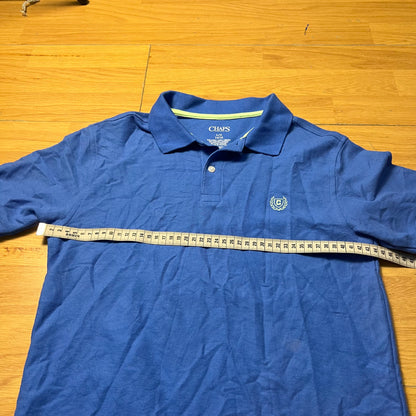 Polo bleu - Chaps - Taille L (enfant)