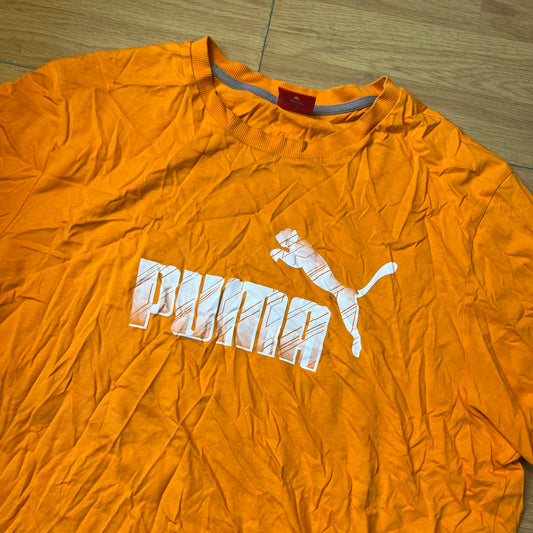 T-shirt orange - Puma - Taille XL