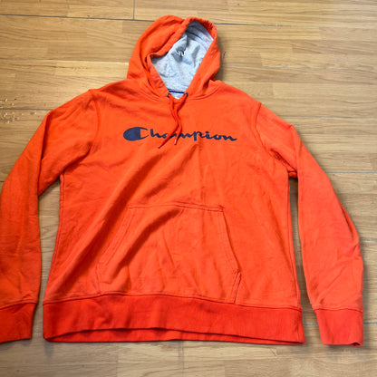 Sweat à capuche orange - Champion - Taille L
