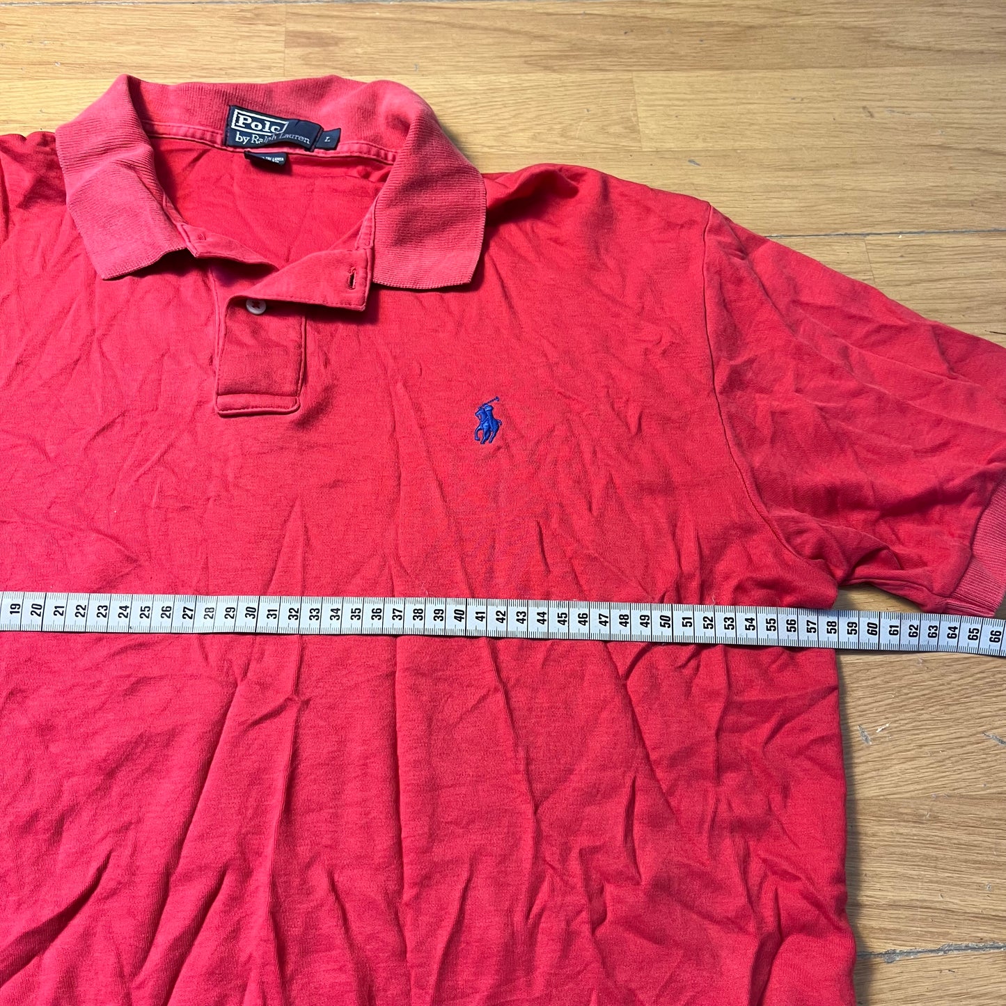 Polo rouge - Ralph Lauren - Taille L