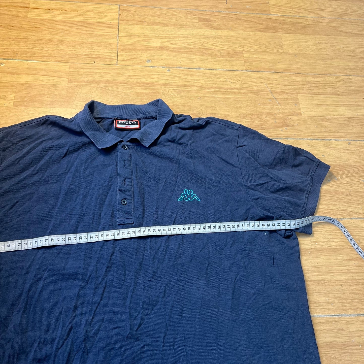 Polo bleu foncé - Kappa - Taille XXXXL