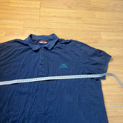 Polo bleu foncé - Kappa - Taille XXXXL