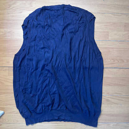 Pull sans manches bleu marine - Polo by Ralph Lauren - Taille 2XL