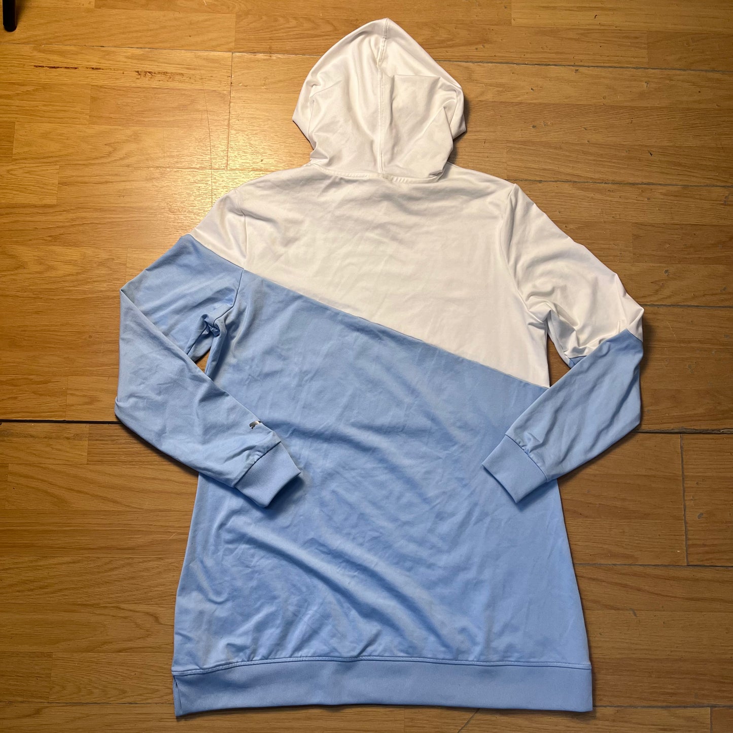 Hoodie blanc et bleu - Puma - Taille L