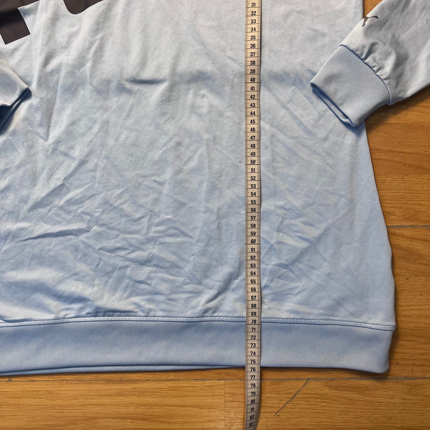 Hoodie blanc et bleu - Puma - Taille L