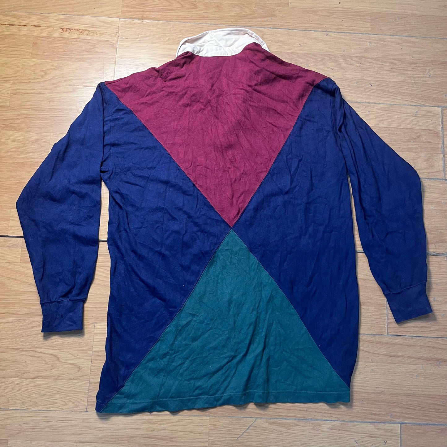 Polo rouge vert et bleu - St John’s Bay - Taille XL