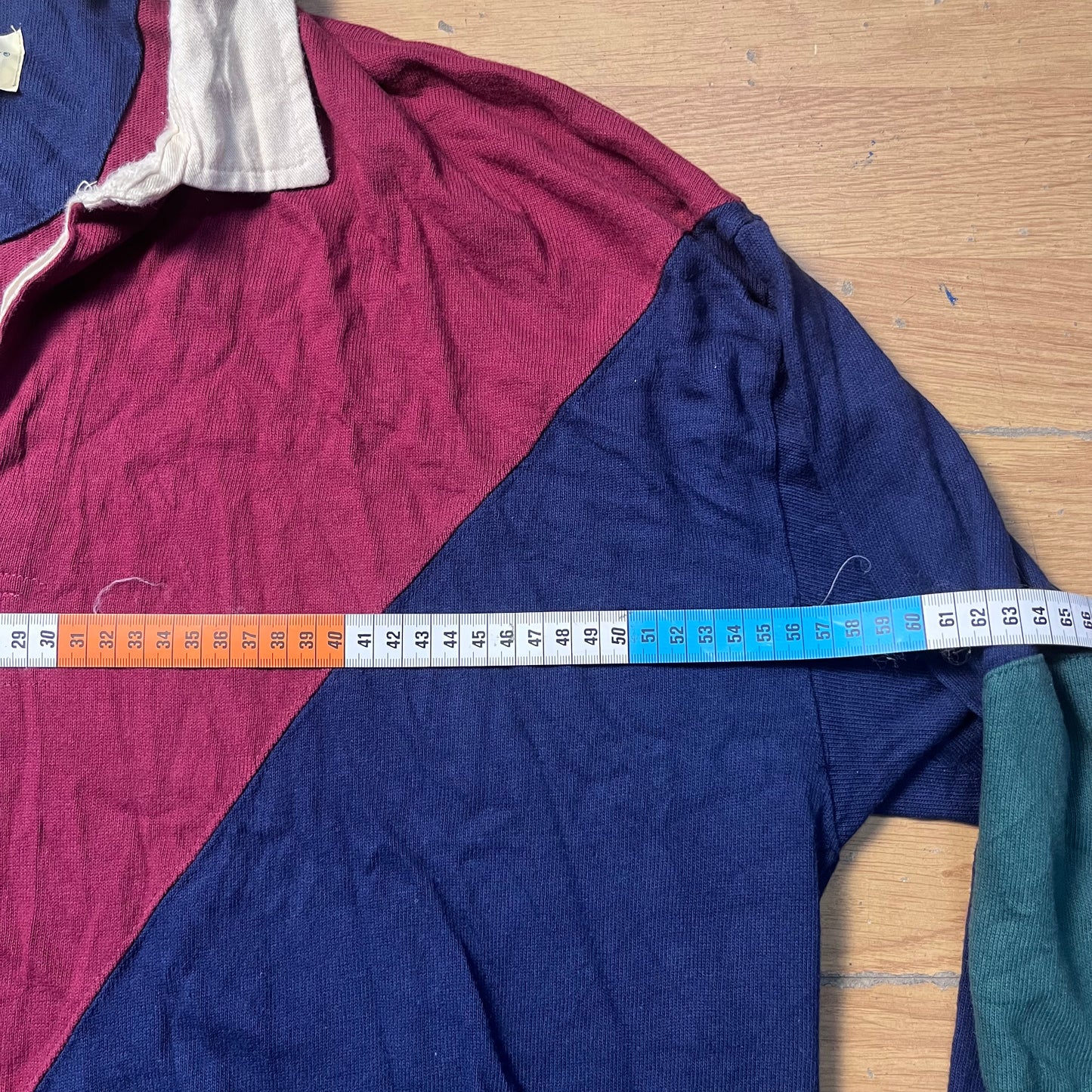 Polo rouge vert et bleu - St John’s Bay - Taille XL