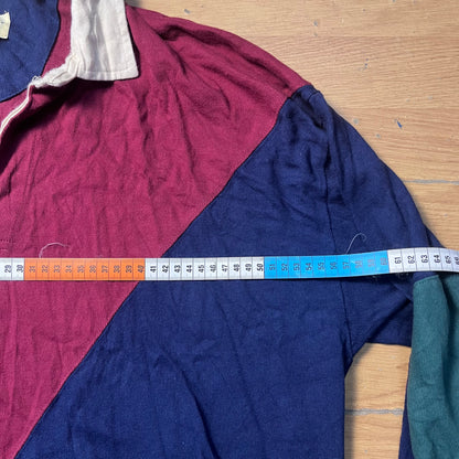 Polo rouge vert et bleu - St John’s Bay - Taille XL