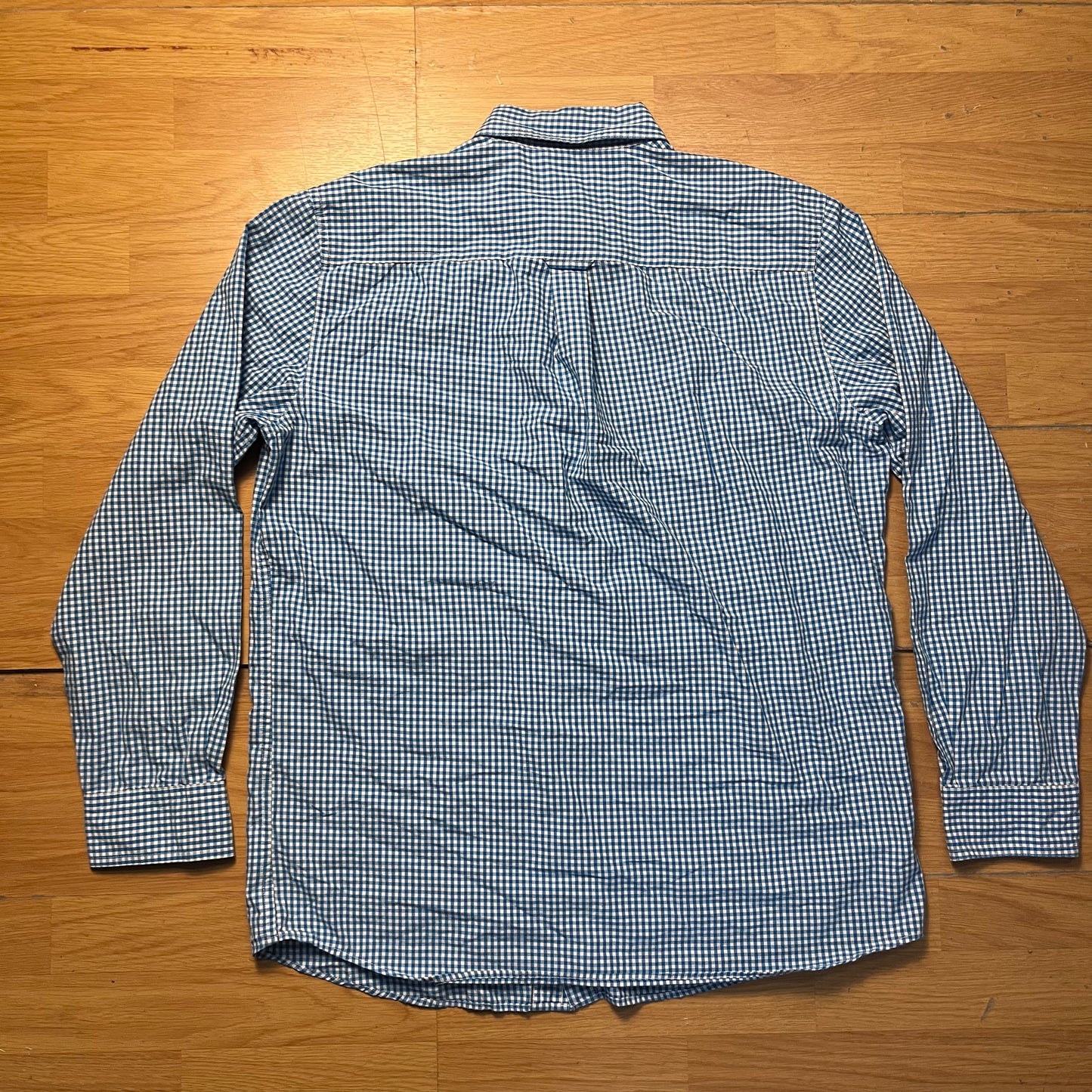 Chemise à carreaux bleus et blancs - Chaps - Taille m