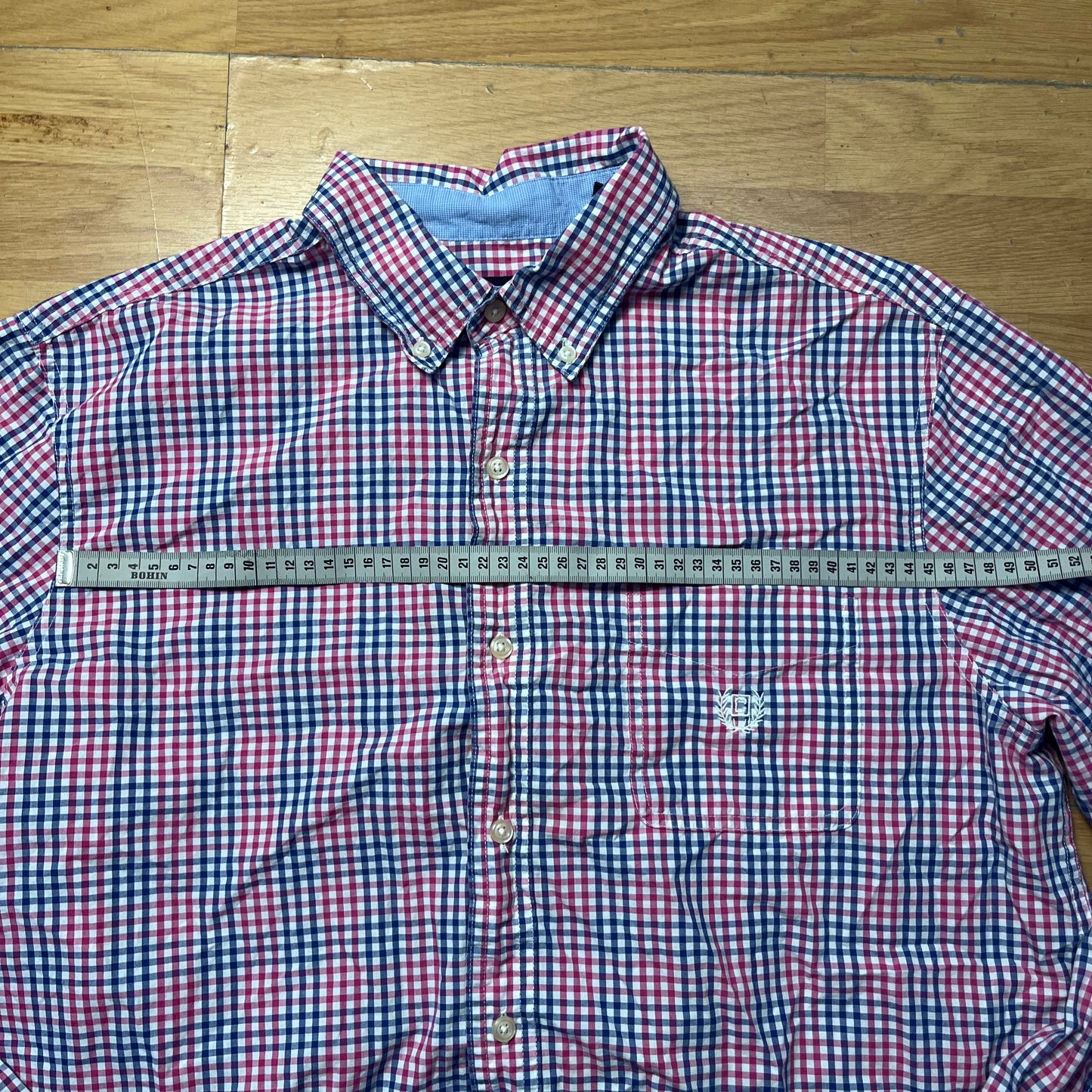 Chemise à carreaux roses et bleus - Chaps - L