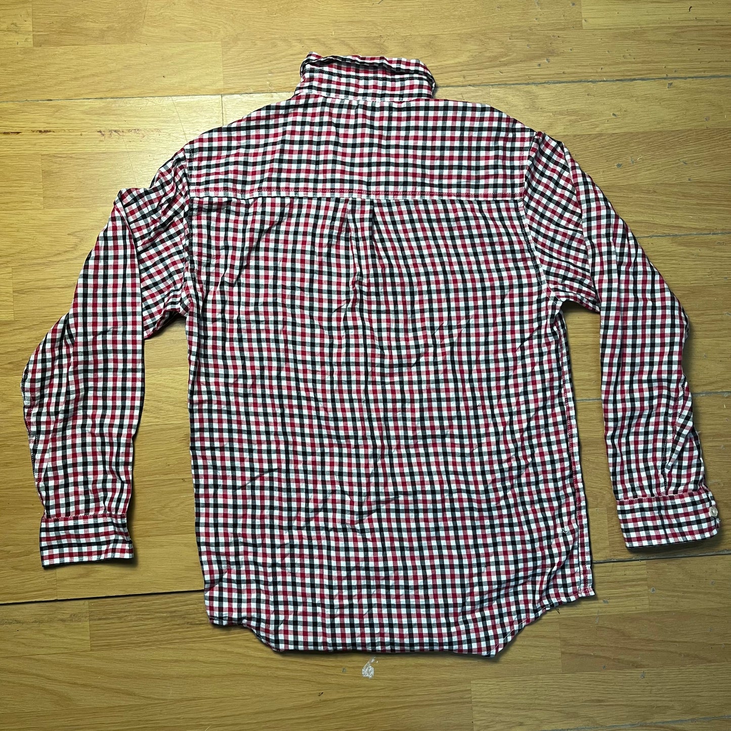 Chemise à carreaux rouges et bleus - IZOD - Taille L (14/16 ans)