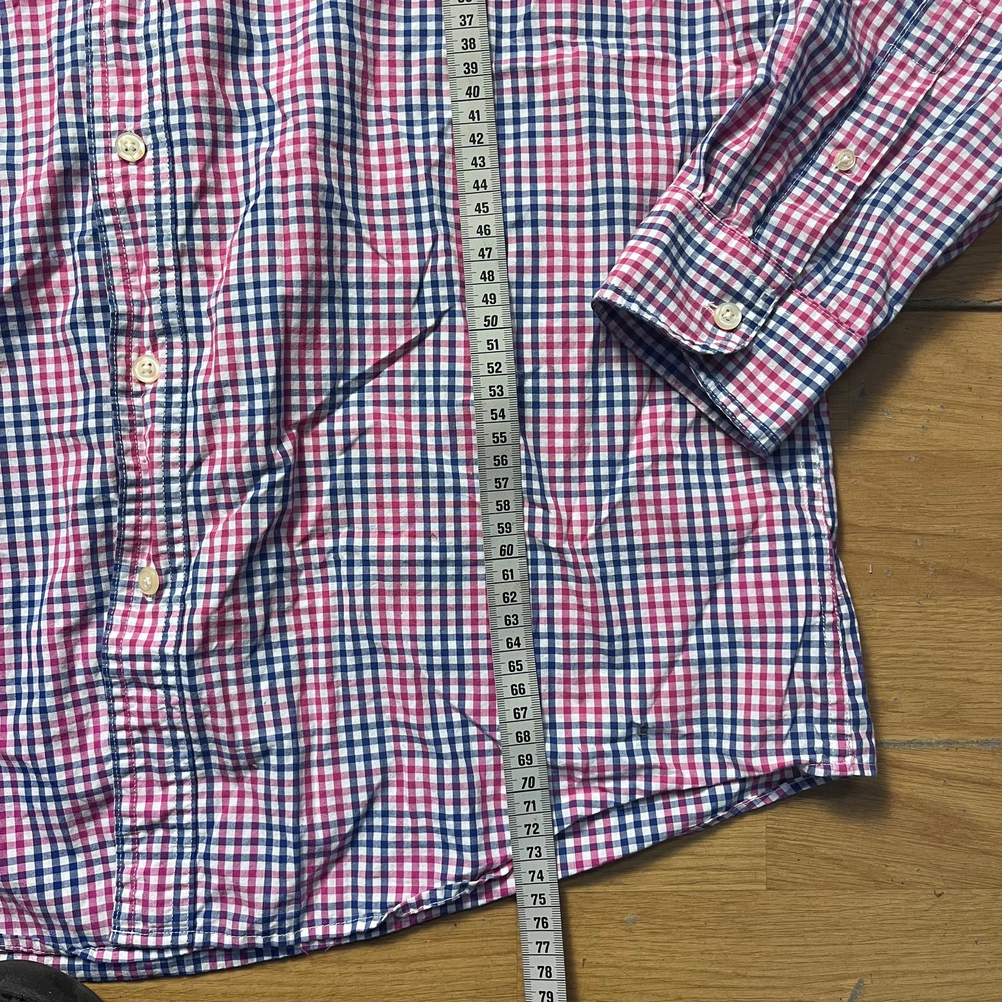 Chemise à carreaux roses et bleus - Chaps - L