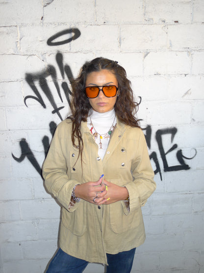 Veste beige ceinturée – BY SARLOTTE