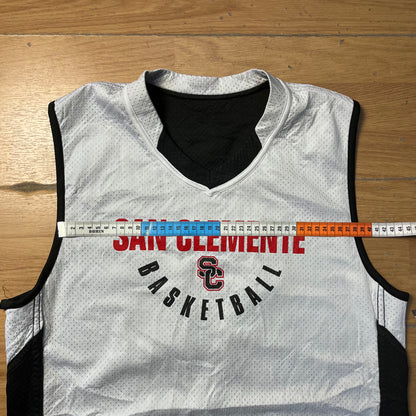 Maillot de basketball blanc et noir – Taille – M