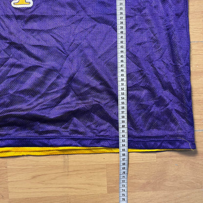 Maillot de basketball violet et jaune YMCA – Taille – L