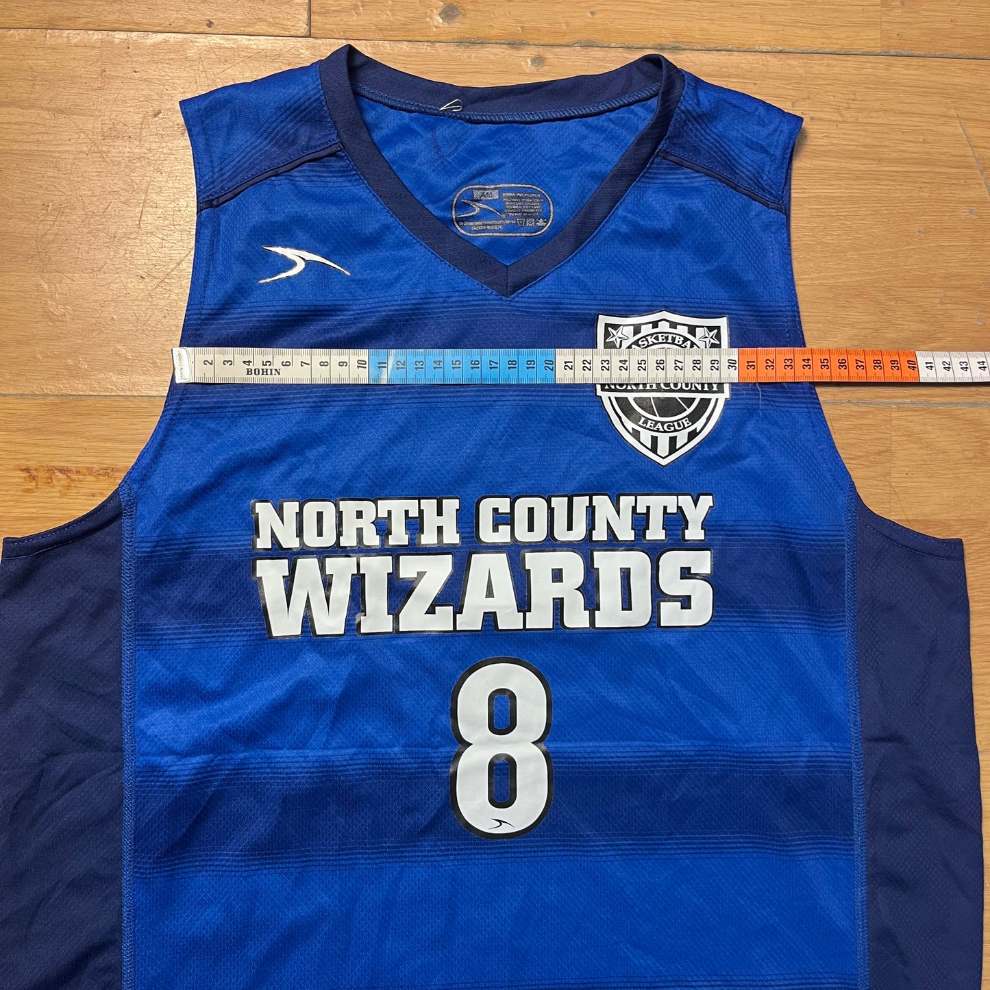 Maillot de basketball bleu – Taille – M
