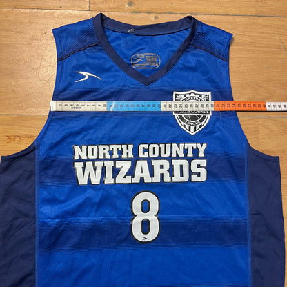 Maillot de basketball bleu – Taille – M
