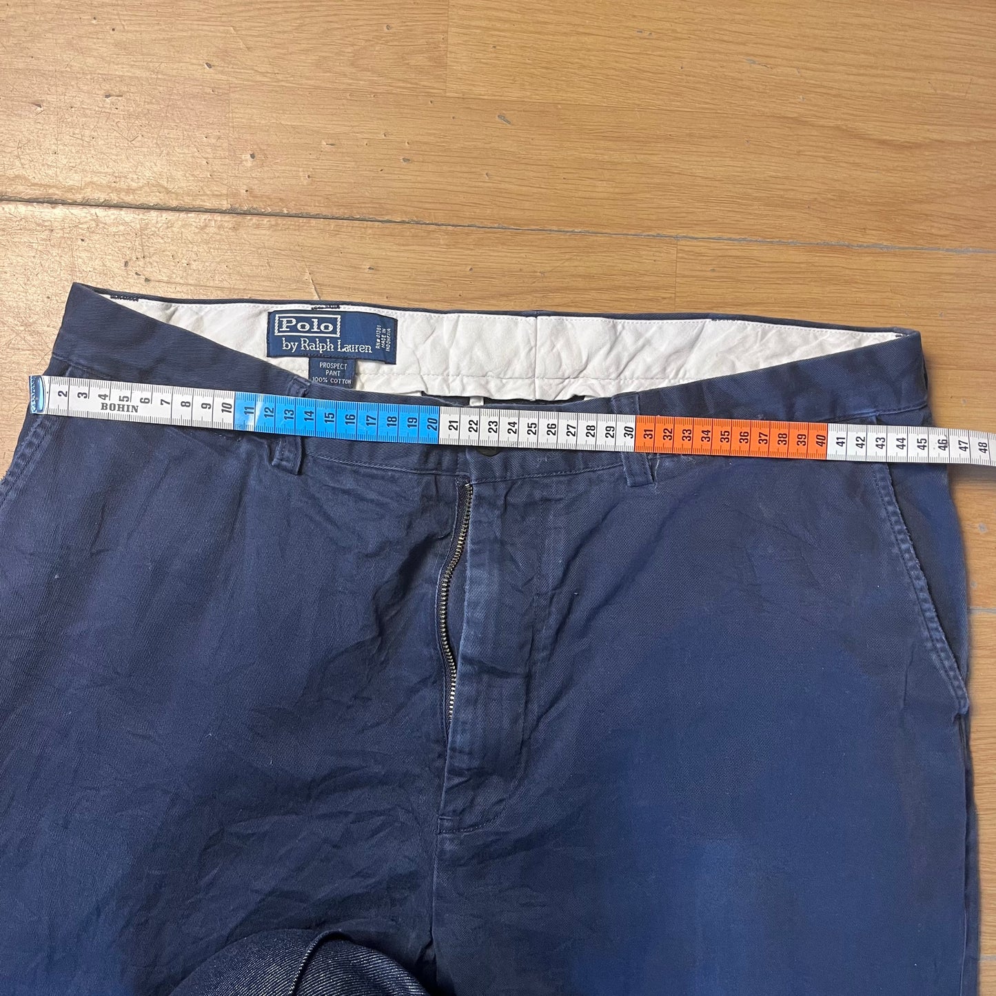 Pantalon bleu marine Ralph Lauren – Taille – Non indiquée