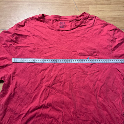 T-shirt rouge Ralph Lauren – Taille – L
