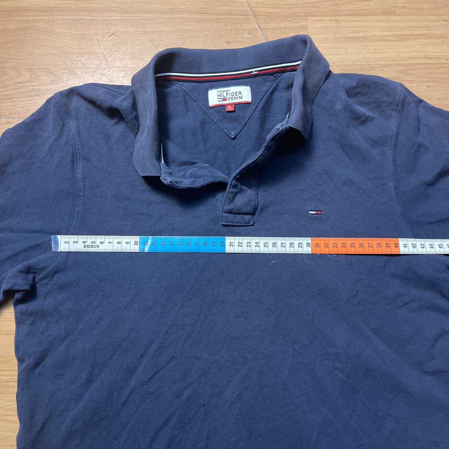 Polo bleu foncé Tommy Hilfiger – Taille – L