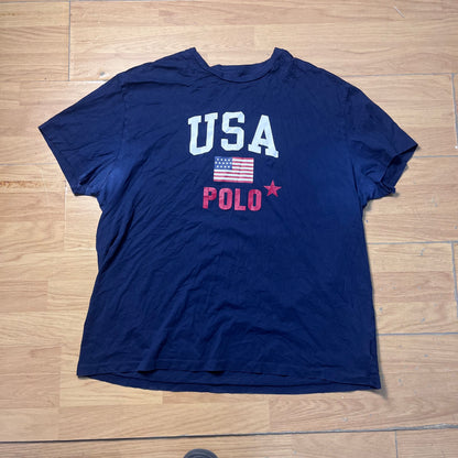 T-shirt bleu marine Ralph Lauren – Taille – XL