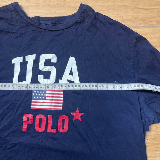 T-shirt bleu marine Ralph Lauren – Taille – XL