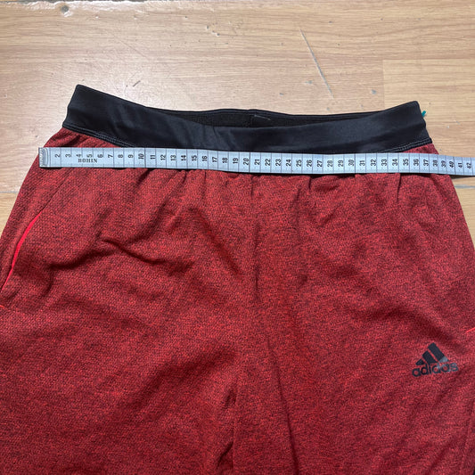 Short de sport rouge Adidas – Taille – S