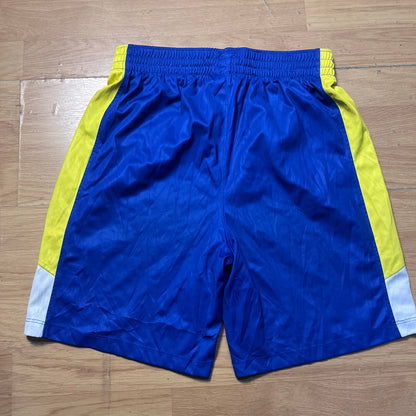 Short de sport bleu et jaune Champion – Taille – S