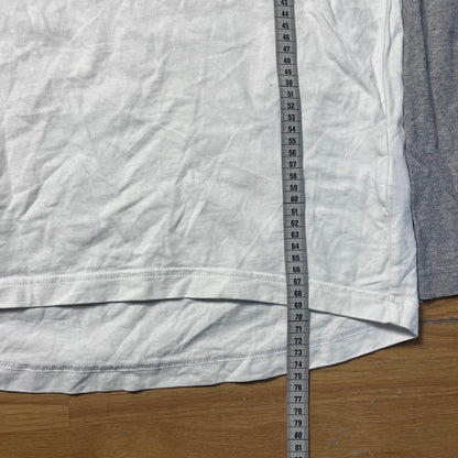 Sweat blanc et gris Adidas – Taille – M